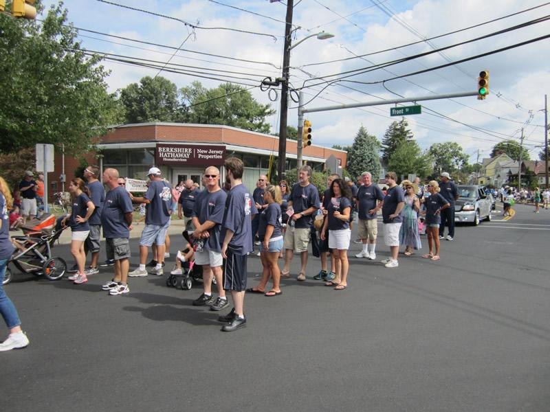 Local 94 members marching in a Labor Day parade